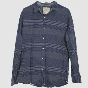 Native Code The Impeccable Fit Buttond Down Pinstripe Shirt XL